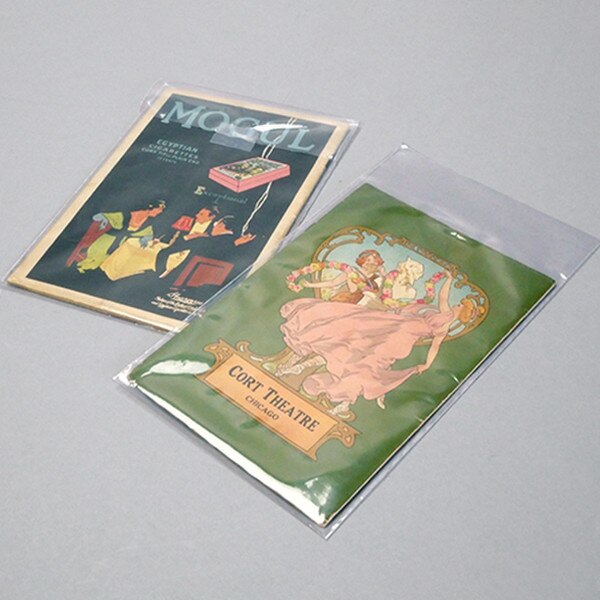 Poly Sleeves for Early Playbills.